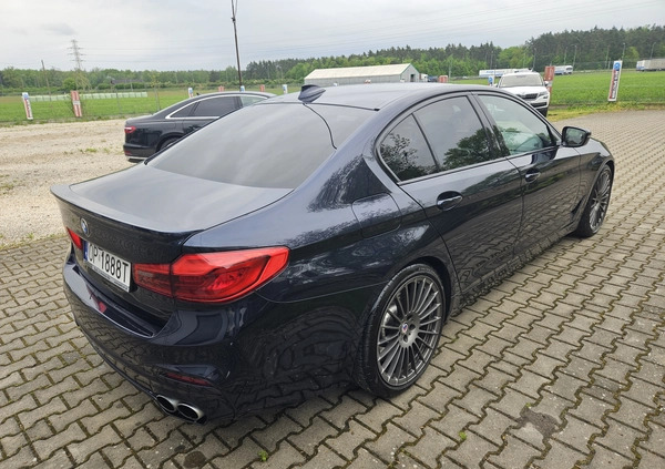 BMW Seria 5 cena 255000 przebieg: 164000, rok produkcji 2018 z Reszel małe 529